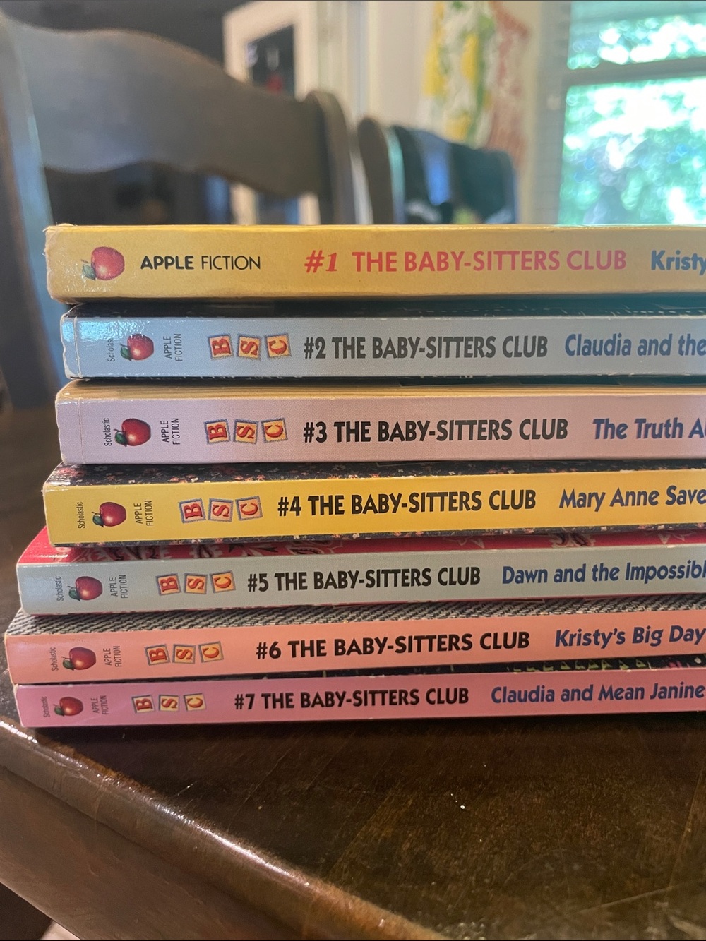 Vintage baby sitters club books